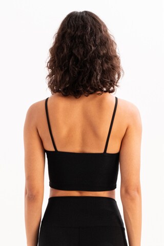 Bustier Soutien-gorge de sport Justever en noir