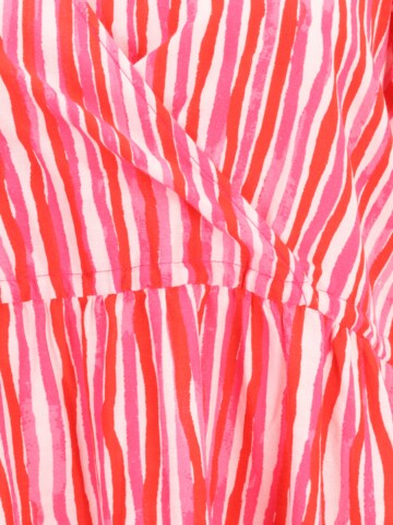 PIECES Curve Dress 'PCKAIANA' in Red