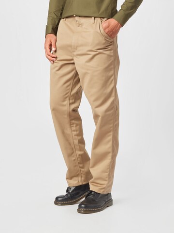 Carhartt WIP Regular Pants in Brown: front