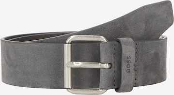 Ceinture 'Serge' BOSS Black en gris : devant