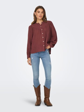 Camicia da donna 'PERRA' di ONLY in rosso