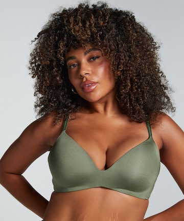 Hunkemöller Push-up BH 'Mona' in Groen: voorkant