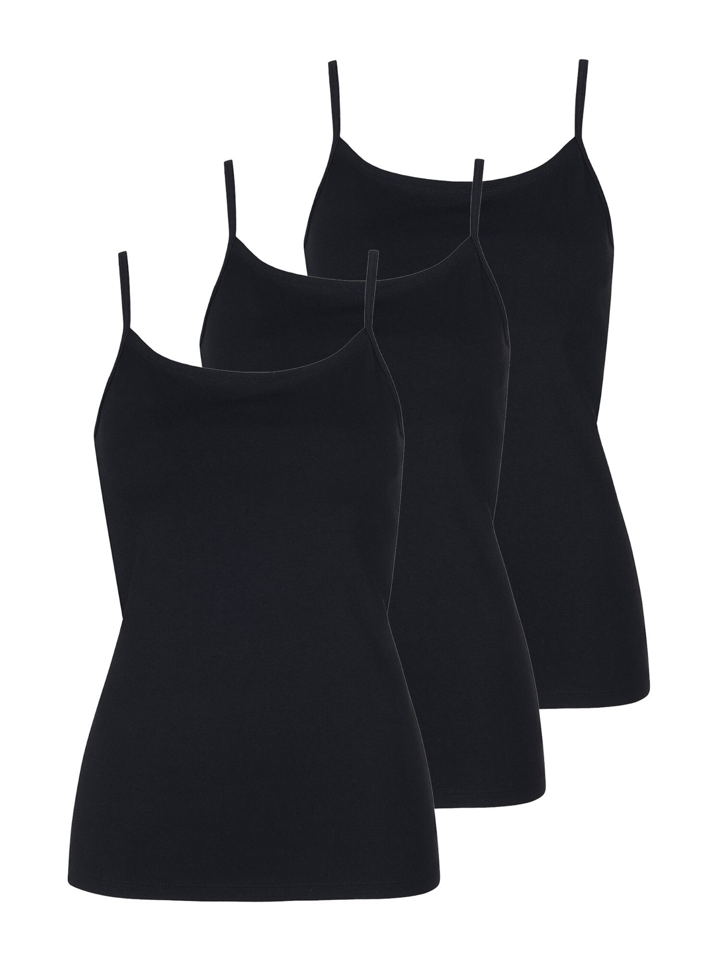 Lisca Undershirt 'Kaia' in Black: front
