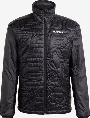 ADIDAS TERREX Športna jakna 'Xperior Varilite' | črna barva: sprednja stran