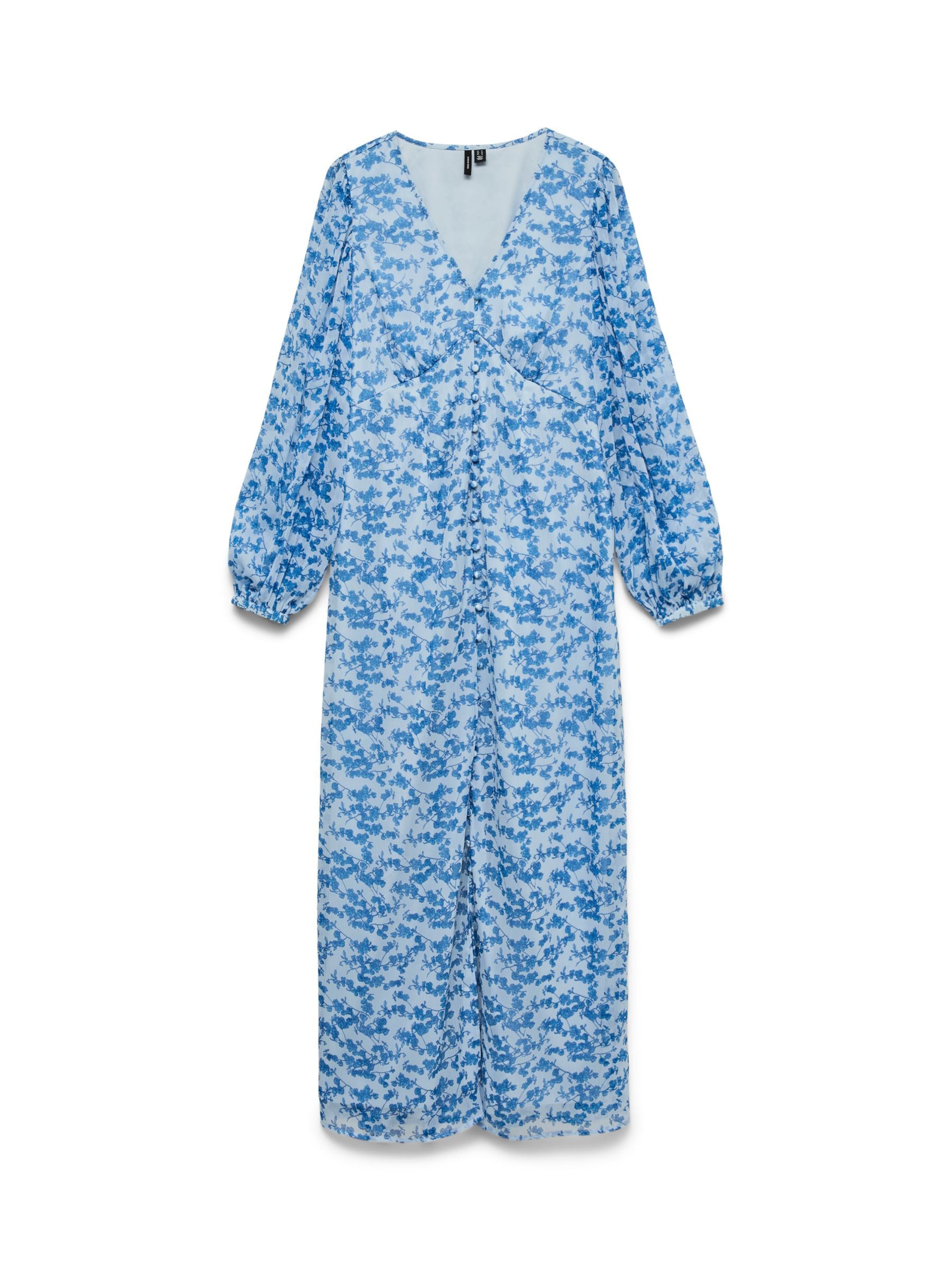 Robe 'VMSmilla' VERO MODA en bleu : devant