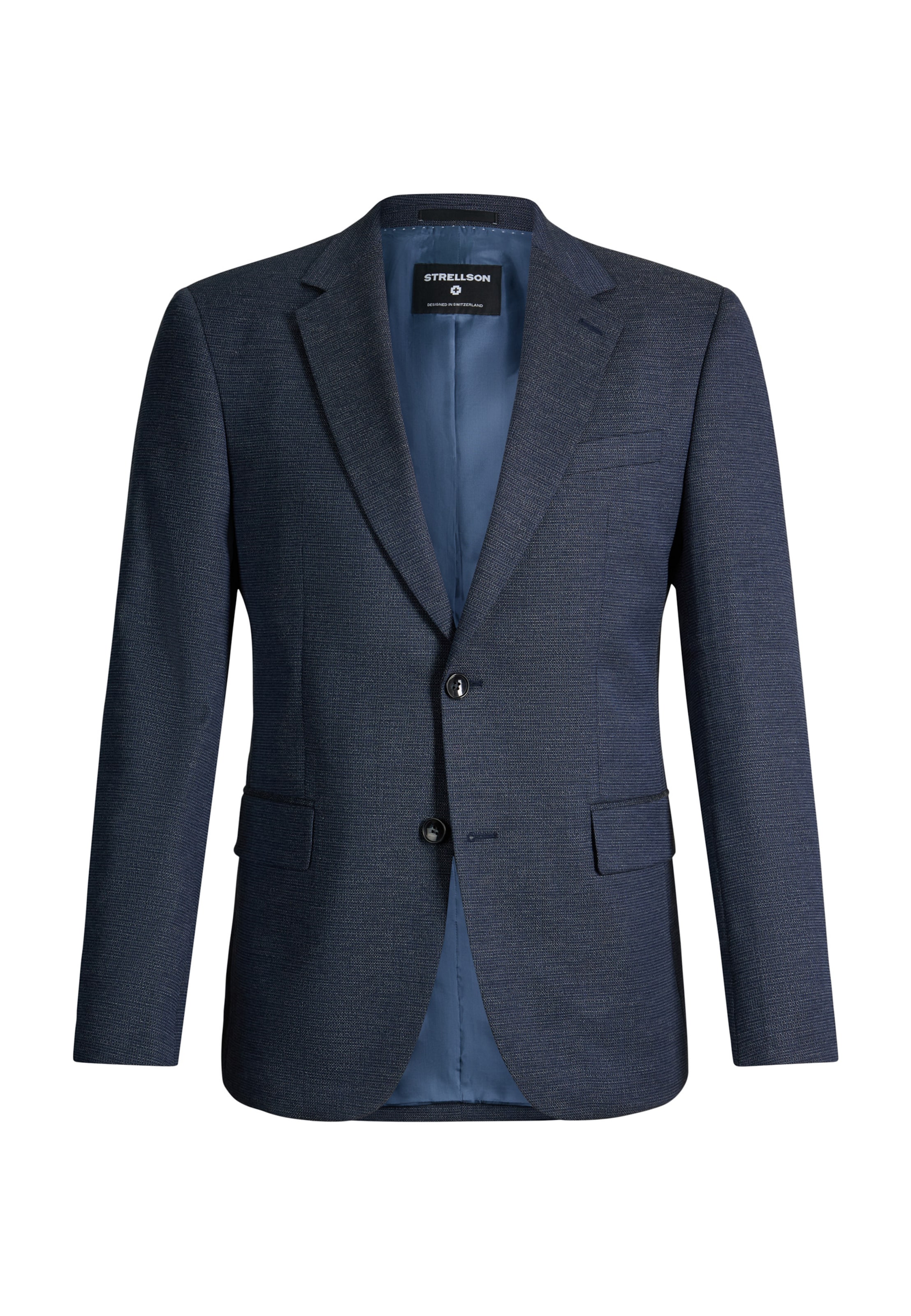 STRELLSON Slim Fit Business-Sakko in Blau: Vorderseite