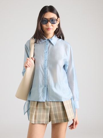 SELECTED Blouse 'SLFIRIS' in Blue: front
