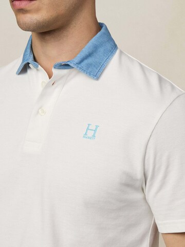 Hackett London Poloshirt 'Heritage' in Weiß