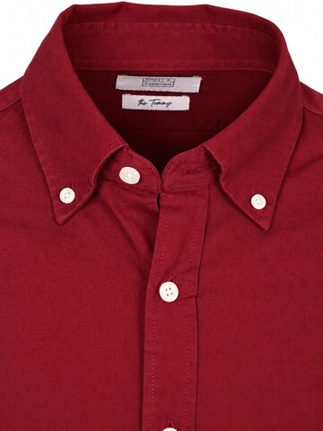KING Essentials Regular fit Button Up Shirt 'The Tommy' in Red