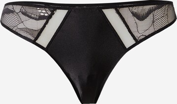 Calvin Klein Underwear Stringit värissä musta: edessä