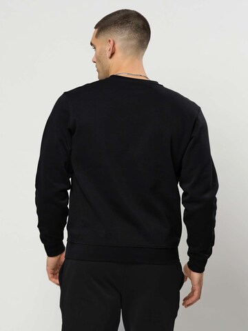 KAPPA Trui 'KMLogo Trullo' in Zwart