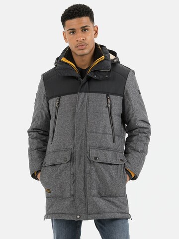CAMEL ACTIVE Winter Parka in Grey: front