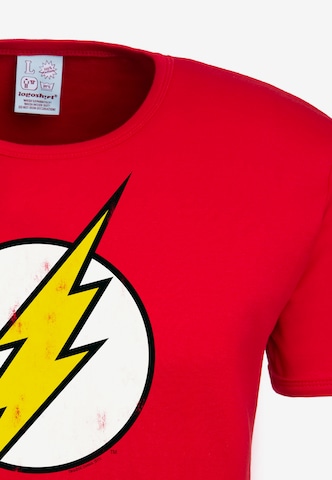 LOGOSHIRT Shirt 'Flash' in Red