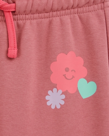 WE Fashion tavaline Püksid, värv roosa