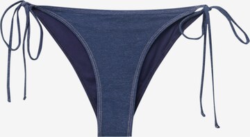 Pull&Bear Spodní díl plavek – modrá: přední strana