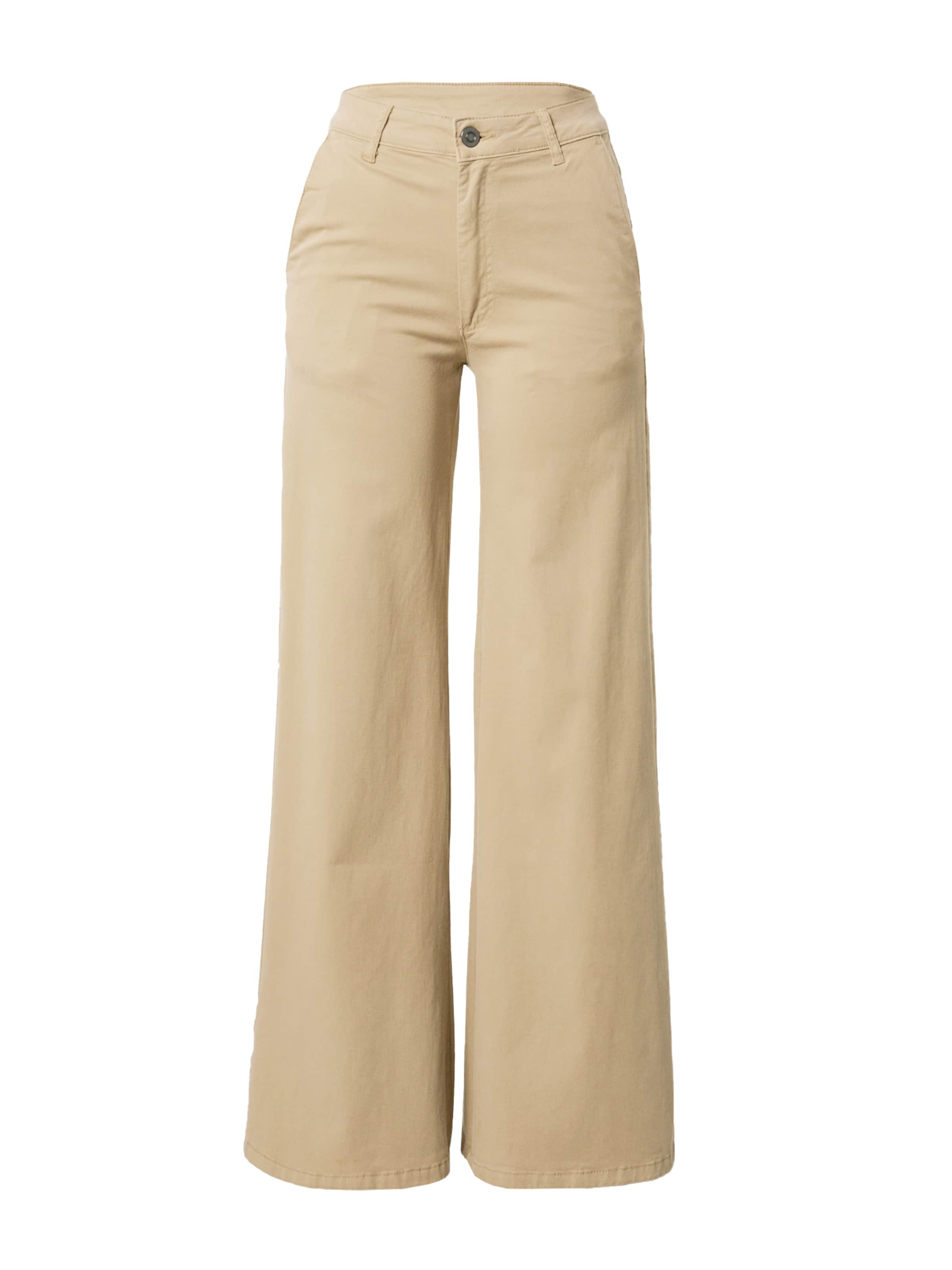 Urban ClassicsHlače - bež boja: prednji dio