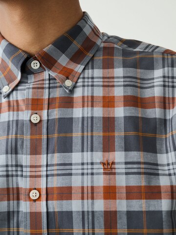 Next Regular Fit Hemd in Blau