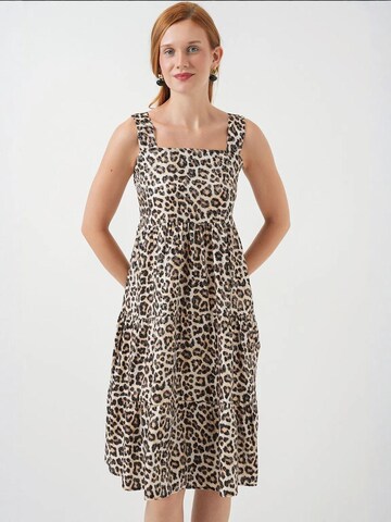 Robe 'Midi' Bigdart en marron