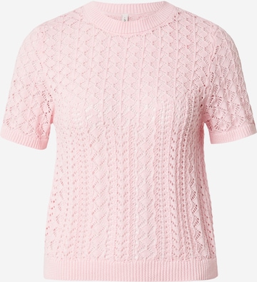 ONLY Pullover 'ONLSAGA' in Pink: Vorderseite