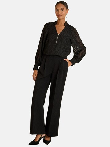 Camicia da donna di love & roses in nero: frontale