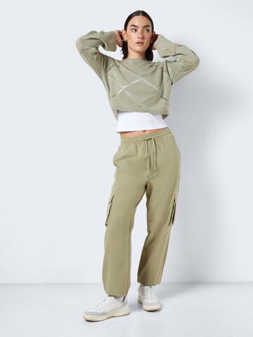 Regular Pantalon cargo 'Kirby' Noisy may en vert