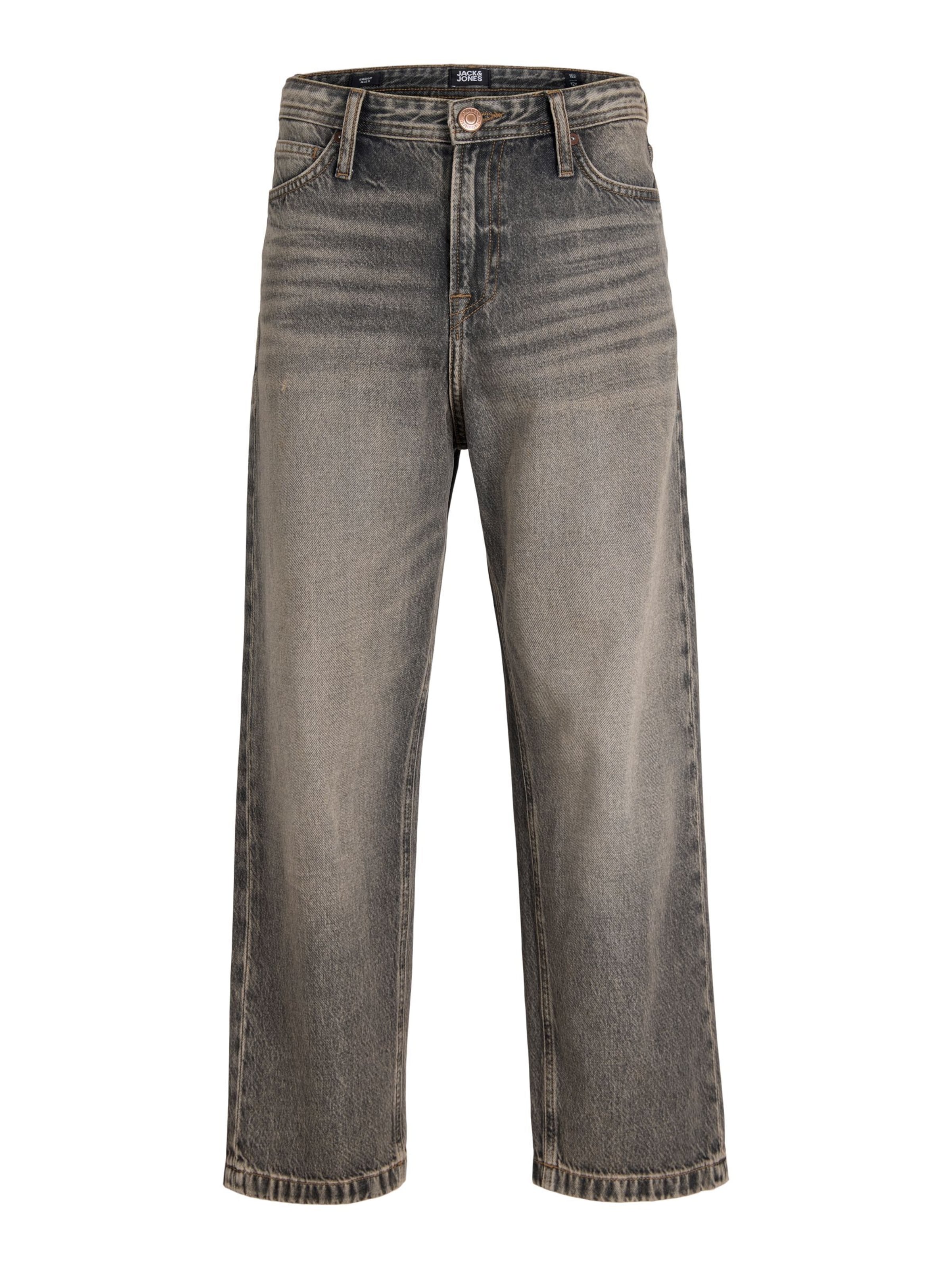 Jack & Jones Junior - regular Vaquero 'ALEX' en gris: frente