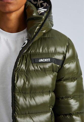 Giacca invernale 'R3D' di JACK1T in verde