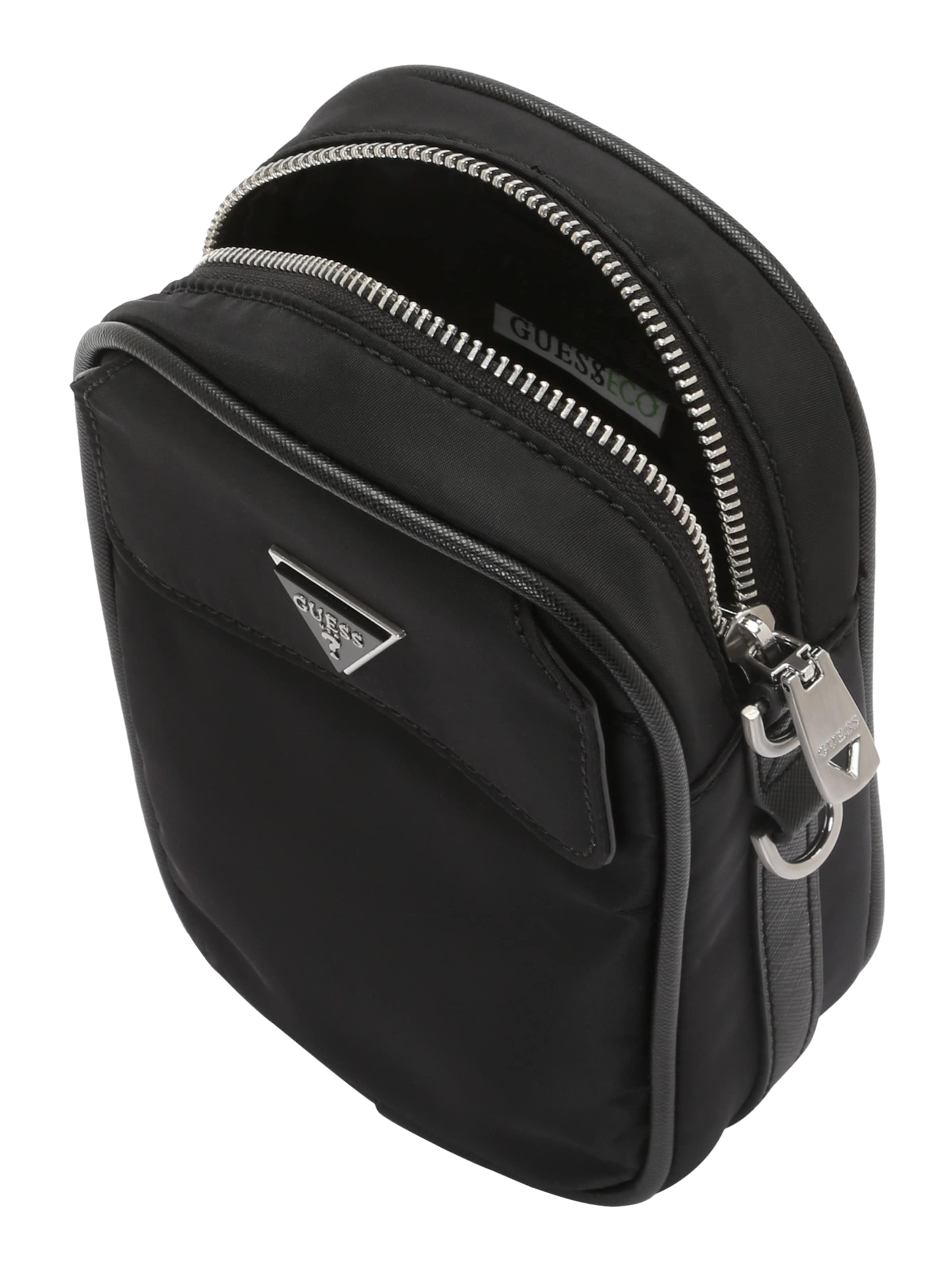 GUESS Сумка через плечо 'MILANO CROSSBODY MICRO' в Черный
