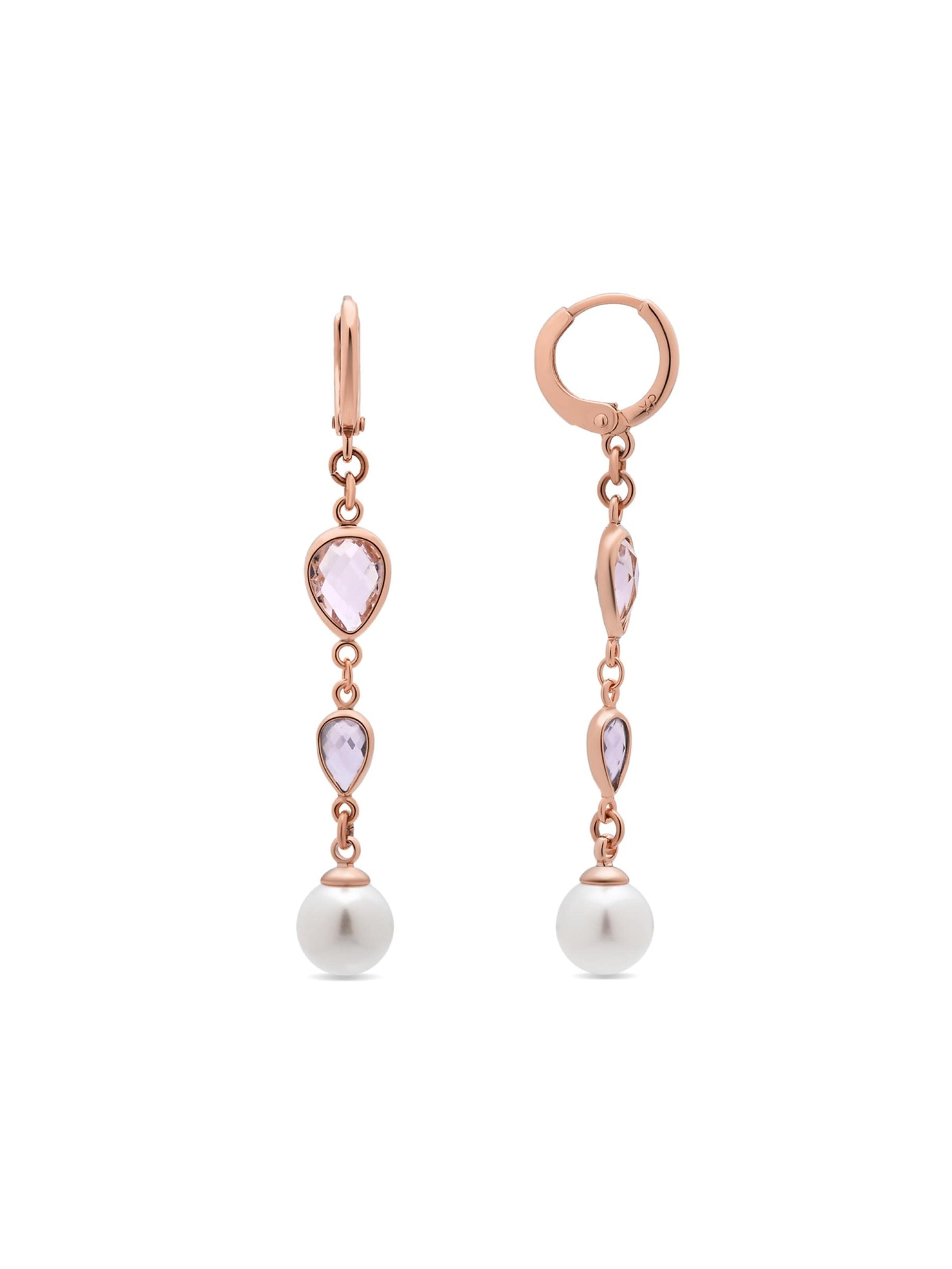 Luxenter Ohrringe 'Cainhtsi'‌‌‌‌‌ in Gold: Vorderseite