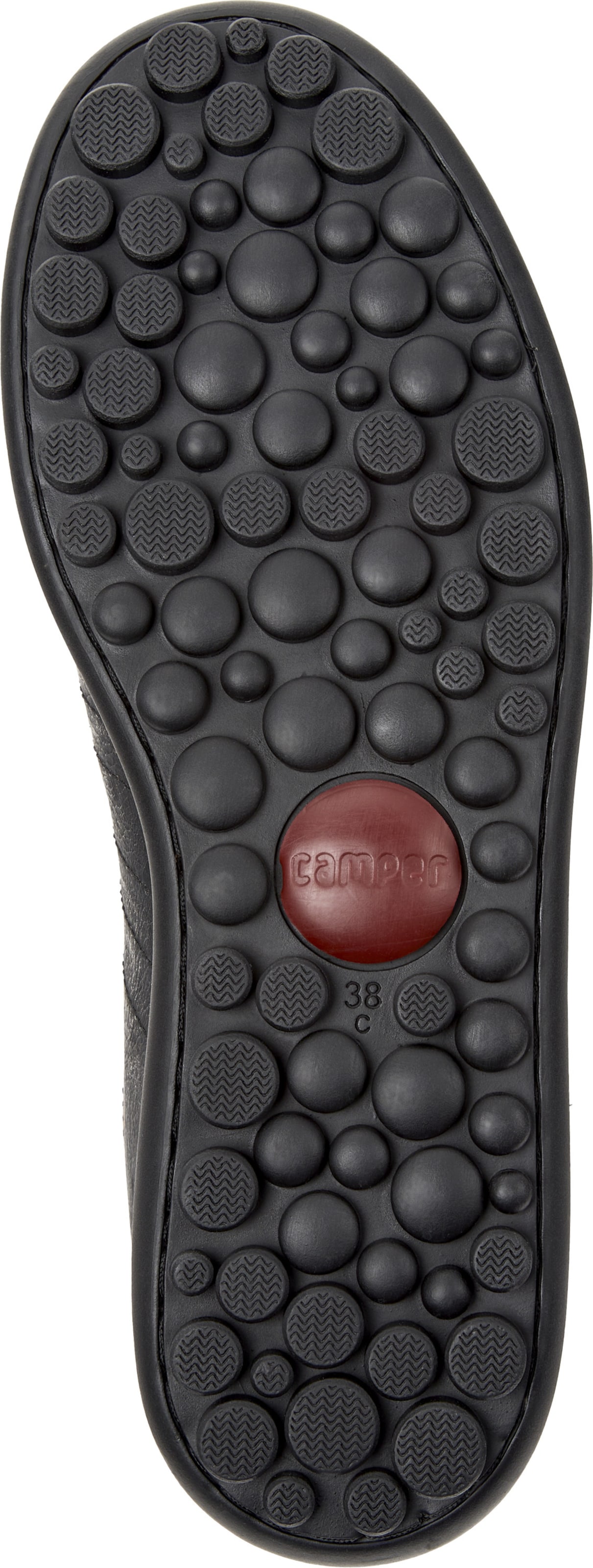 CAMPER Platform trainers ' Pelotas Ariel ' in Black