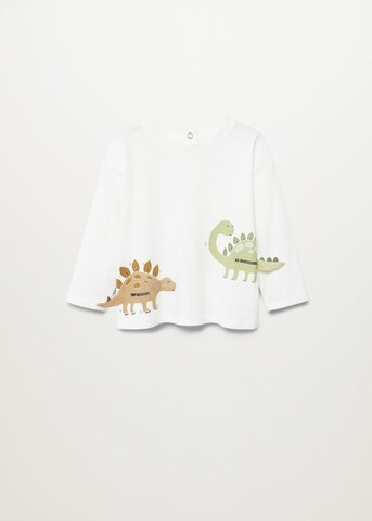 MANGO KIDS Tričko – bílá