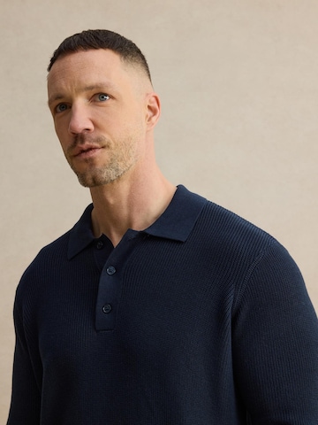 DAN FOX APPAREL Pulover 'Davin' | modra barva