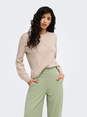 JDY Pullover 'JDYAspen' in Beige