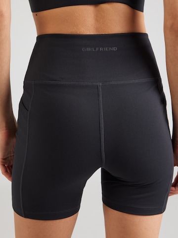 Girlfriend Collective Skinny Sportovní kalhoty – černá