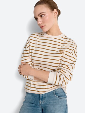 Bluză de molton de la Rich & Royal pe maro