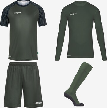 UHLSPORT Sports Suit in Green: front