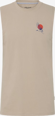 Maglietta ' BHJapo Backprint Japan ' di BLEND in beige: frontale