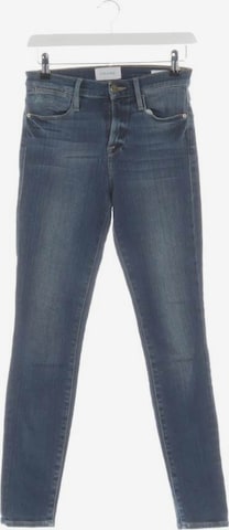 FRAME Jeans in 25 in Blue: front