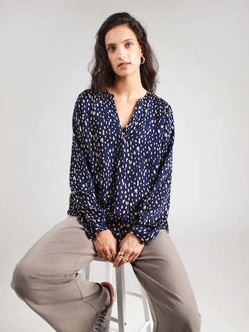 Smith&Soul Bluse 'Vince' i blå: forside
