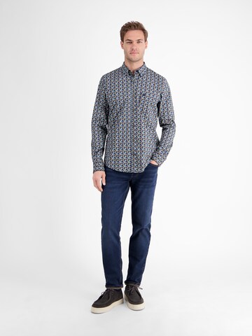 LERROS Regular Fit Hemd in Braun