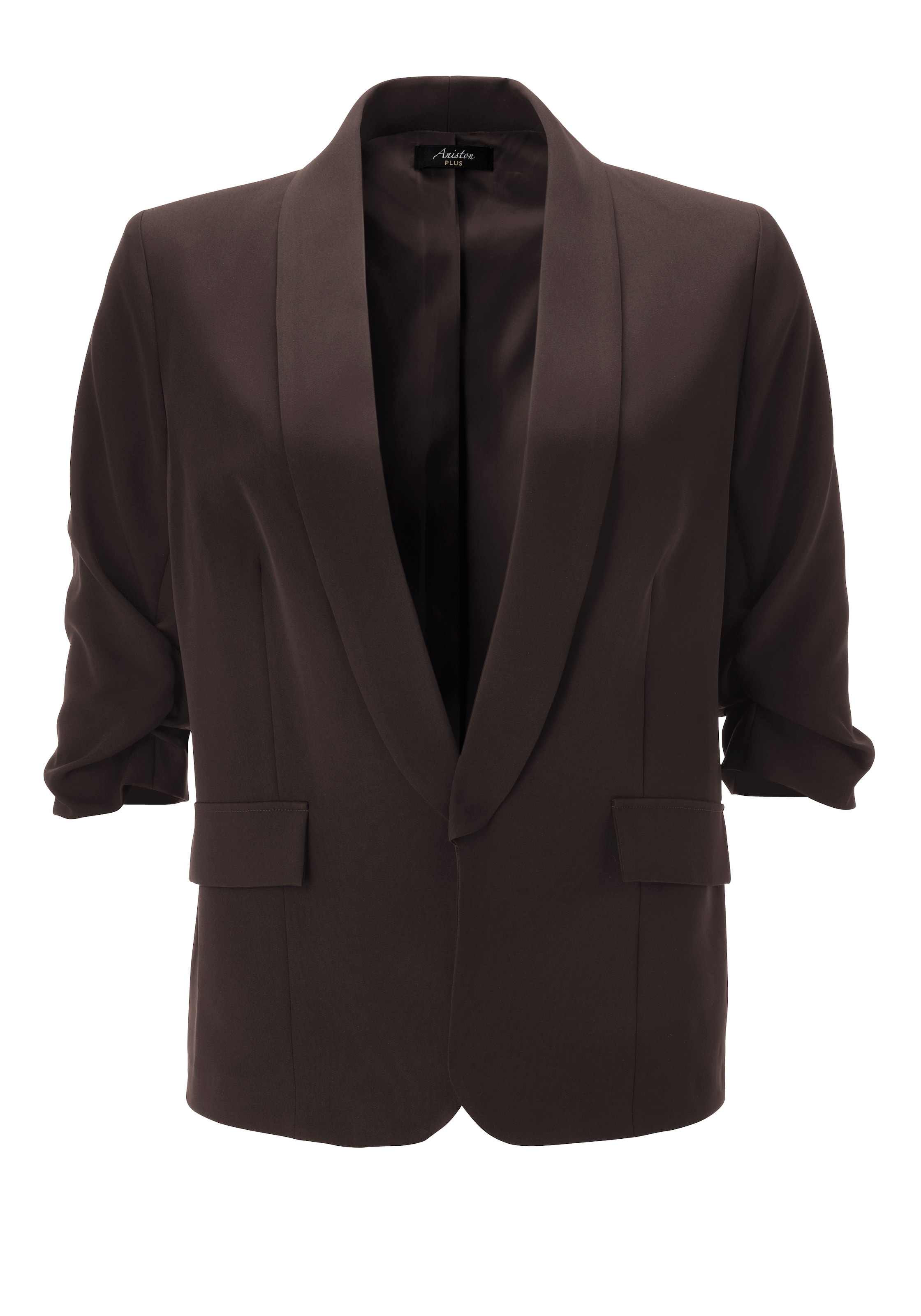 Aniston Blazer in Brown: front