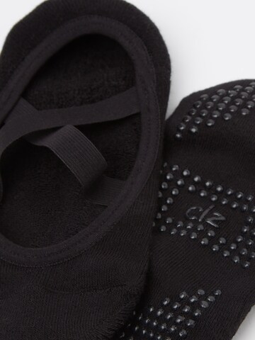 CALZEDONIA Ankle Socks 'Pilates' in Black