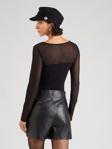 ABOUT YOU Tričkové body 'Heidi' – černá