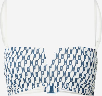 Marc O'Polo Bikini gornji dio u tamno plava / bijela, Pregled proizvoda