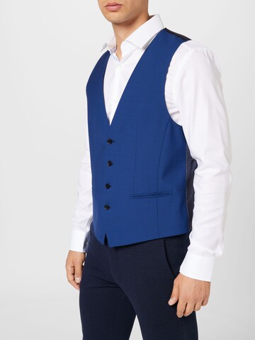 BOSS Black Suit vest 'Huge' in Blue