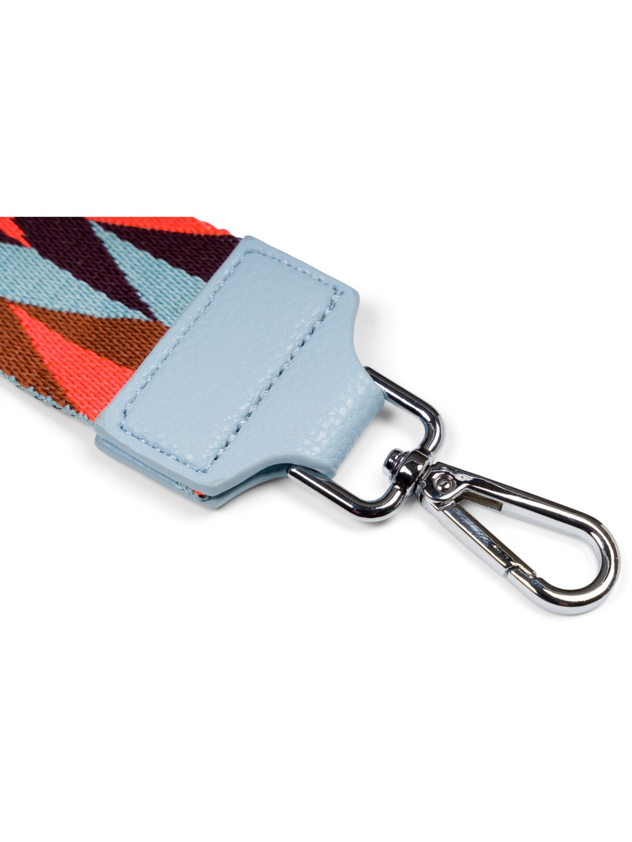 styleBREAKER Taschenzubehör 'Breiter Wechsel Taschengurt Rauten Muster'‌‌‌‌‌‌ in Orange