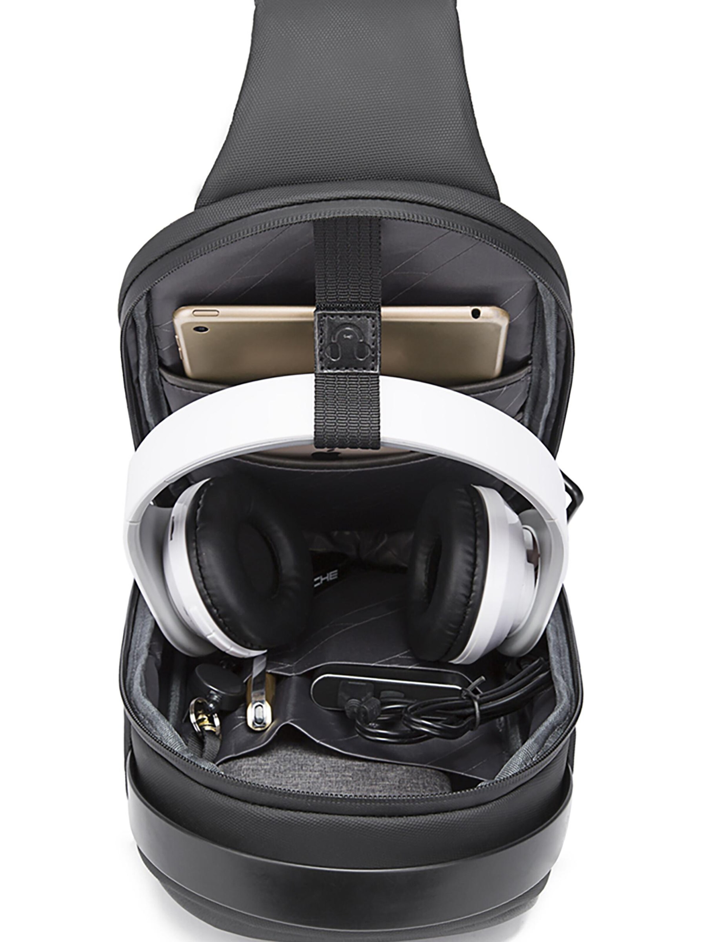 Arrivly Umhängetasche 'CrossGo S'‌‌‌‌‌‌‌ in Schwarz