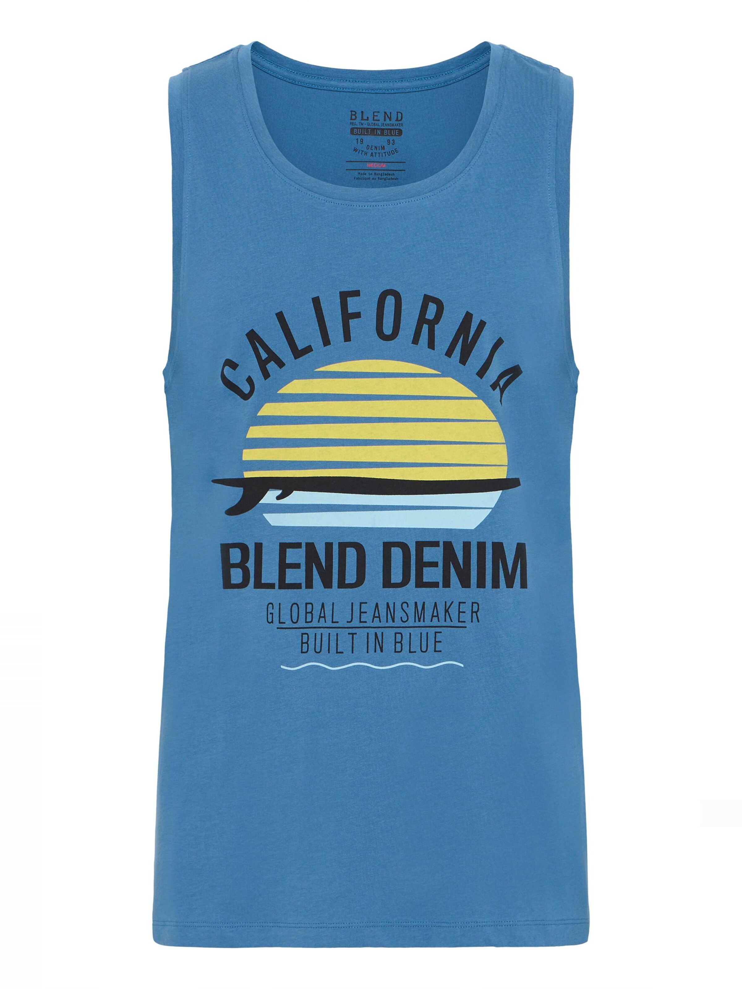 Maglietta 'Cali' di BLEND in blu: frontale