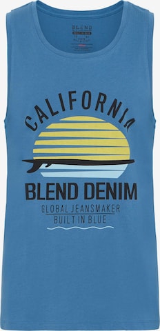 BLEND - Camisa 'Cali' em azul: frente