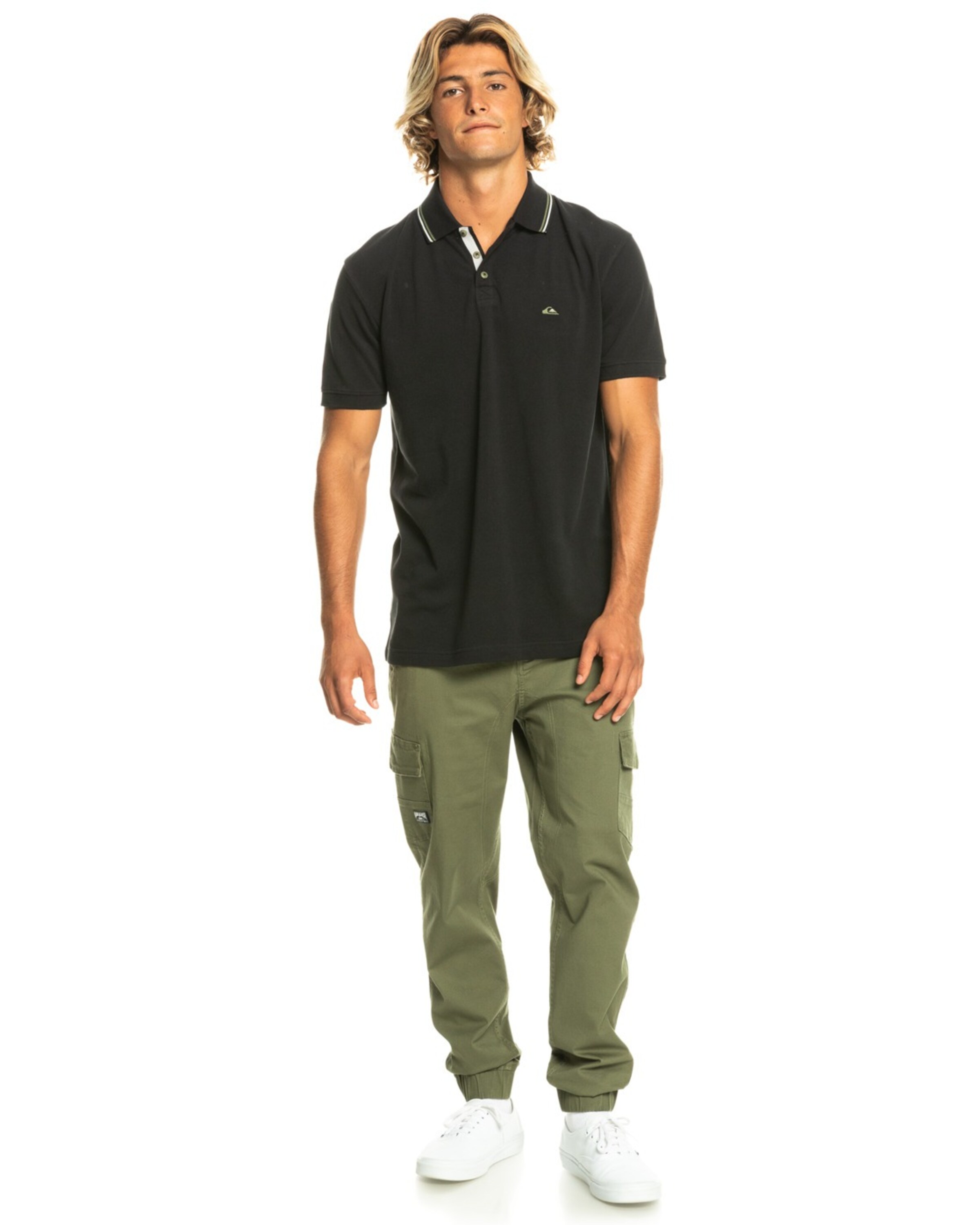 QUIKSILVER Regular Cargo Pants in Green